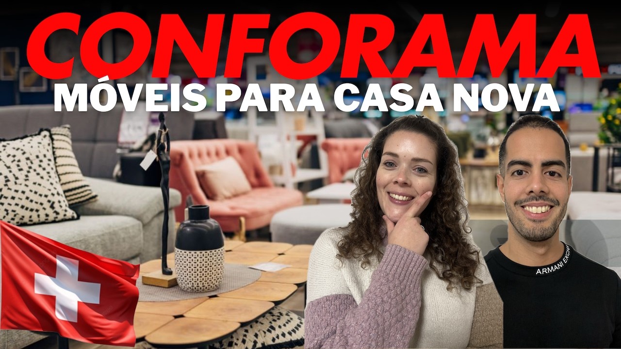CONFORAMA: Loja de Móveis na Suíça 🇨🇭| Diário da Mudança