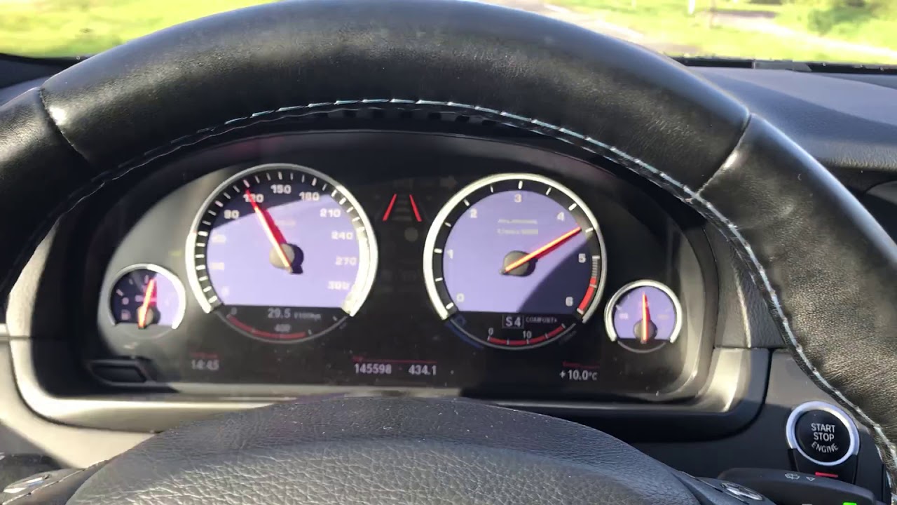 BMW Alpina D5 0-130 km/h 350ps