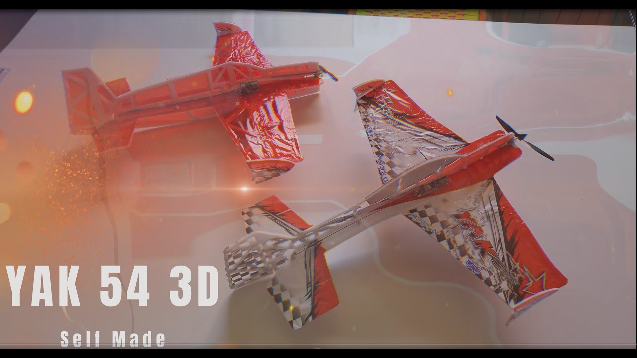 YAK 54 3D Indoor Model SelfMade