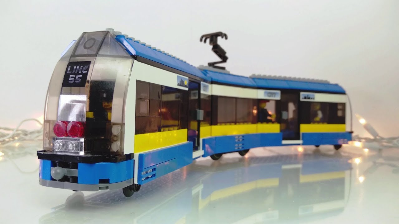 Custom LEGO Inner City Tram!