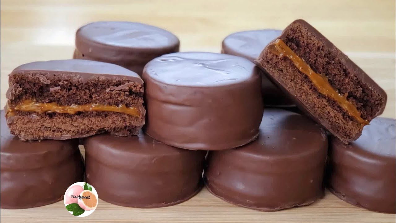 ALFAJORES de CHOCOLATE suaves  deliciosos (alfajores marplatenses)
