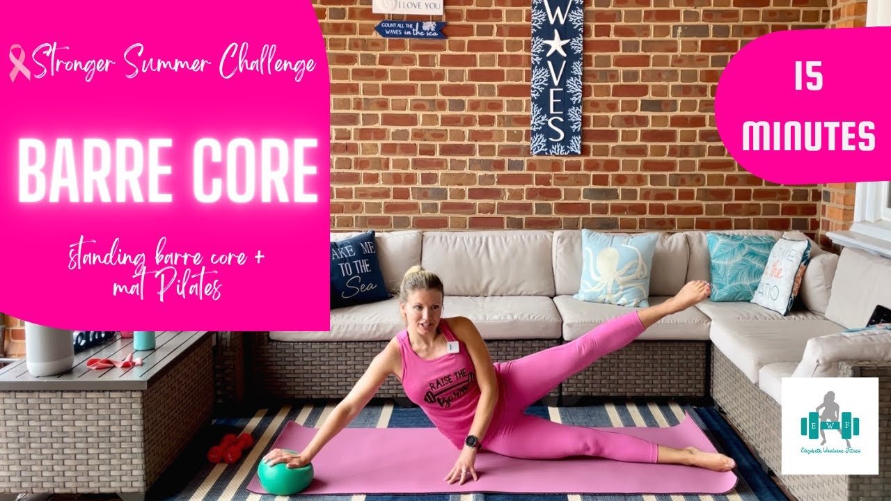 15 Minute Core Workout / Pilates and Barre Core