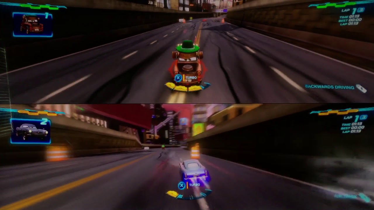 Cars 2 The Video Game | Materhores Vs Finn Mcmissle-Mission: Hit The Road |