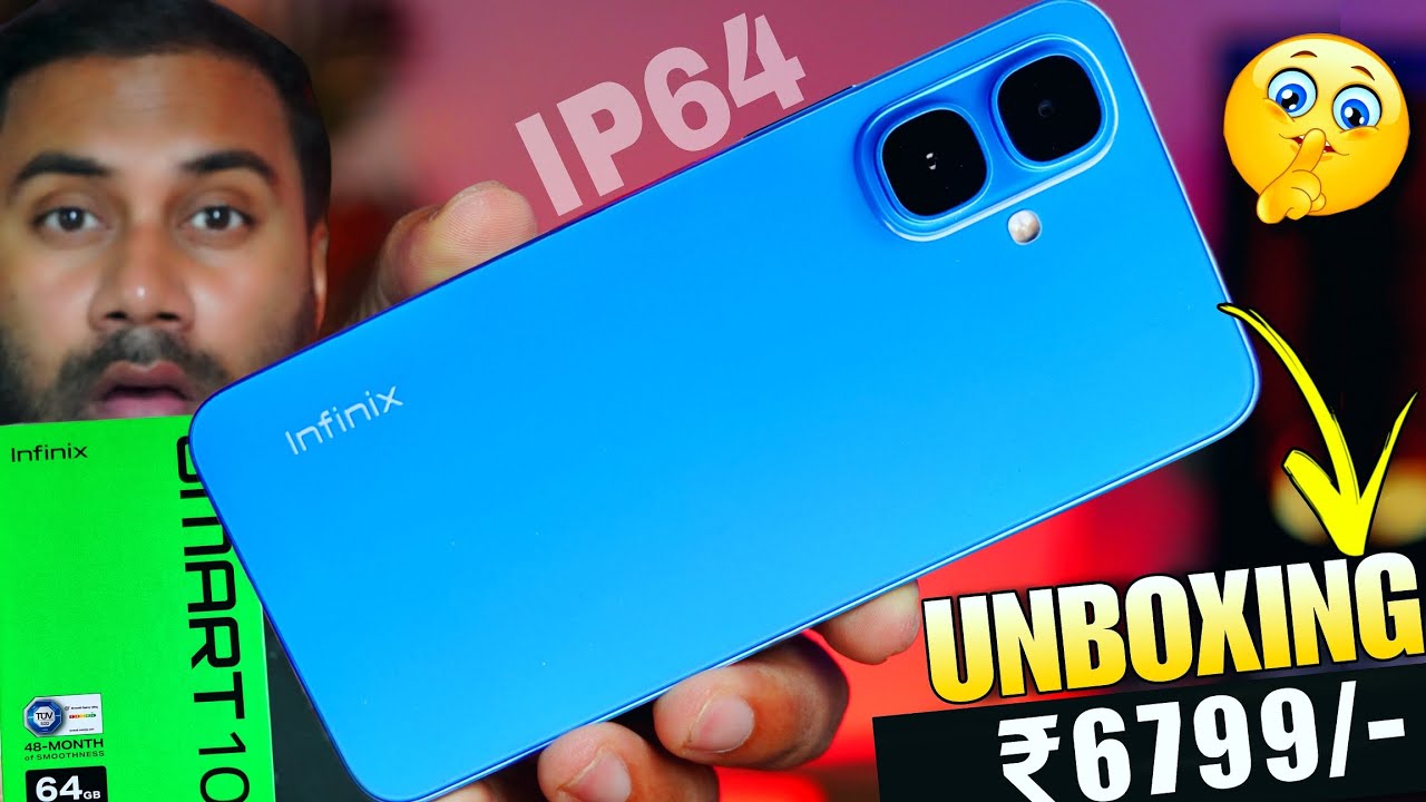 Распаковка и обзор Infinix Smart 10 🔥