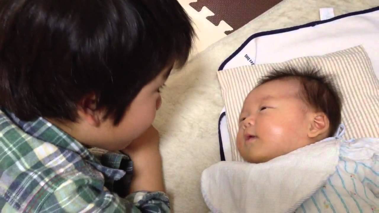 兄と妹の会話 5歳　0歳1ヶ月