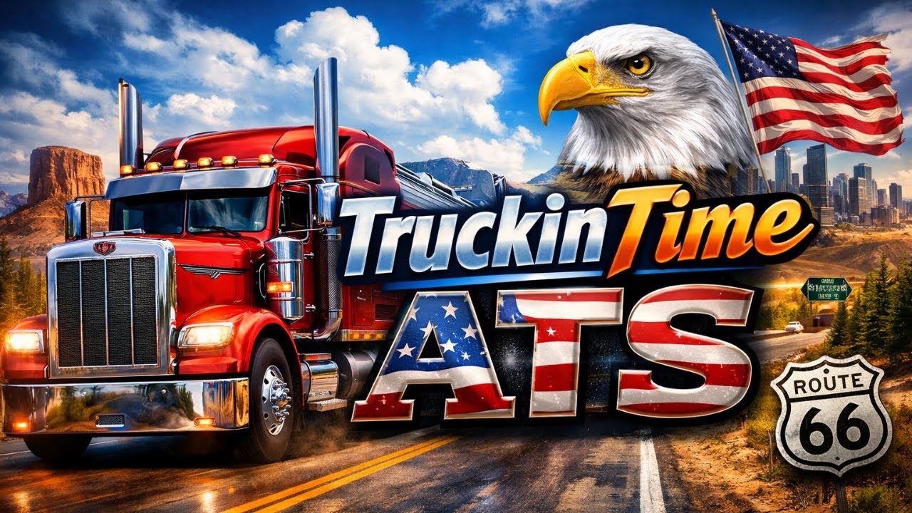 ANOTHER DAY, ANOTHER MILE | AMERICAN TRUCK SIMULATOR LOAD #13