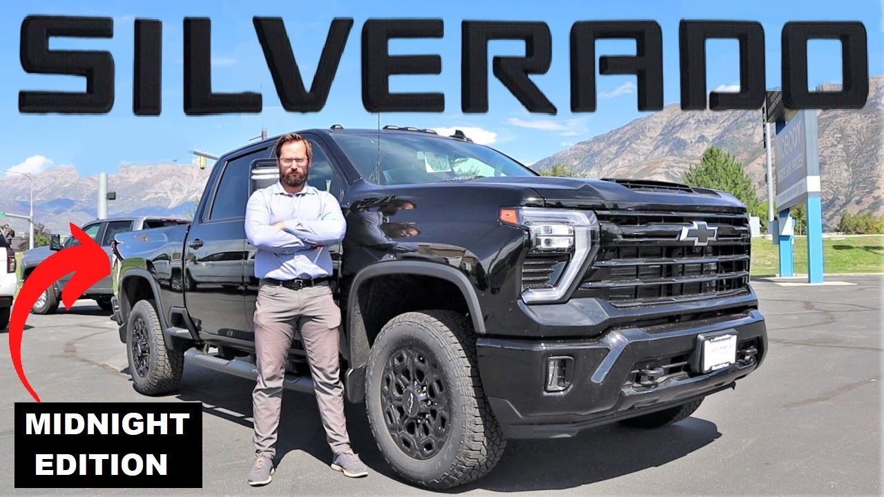 Chevy Silverado 3500 2024 года (Midnight Edition): лучший дизельный грузовик?