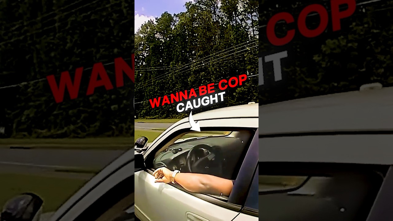 Real Cops Pull Over Fake Police Officer