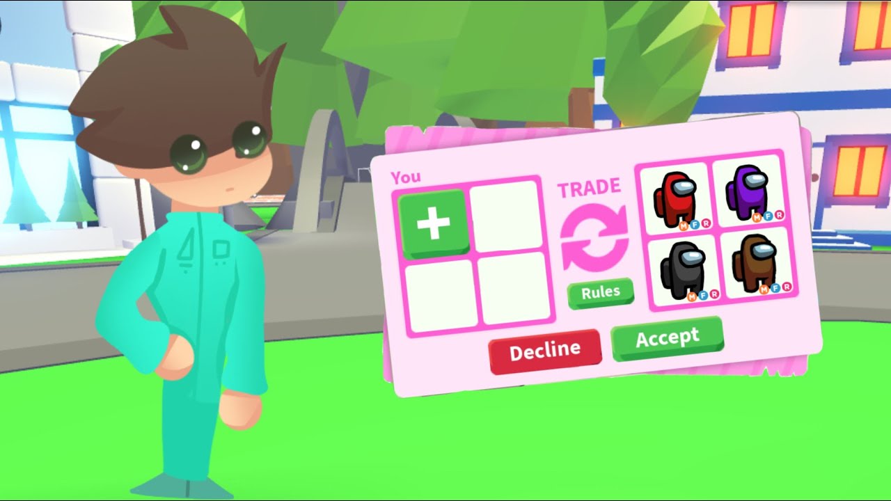 ROBLOX ADOPT ME - AMONG US U ADOPT ME