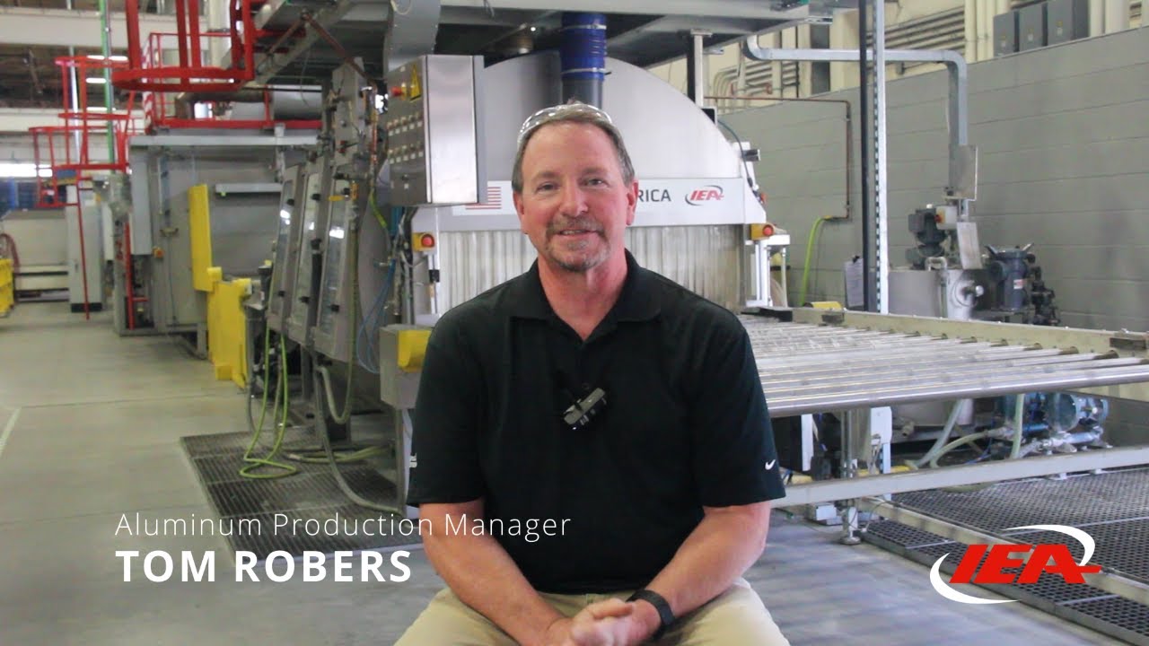 IEA Braze Furnace Producing Aluminum Heat Exchangers in USA
