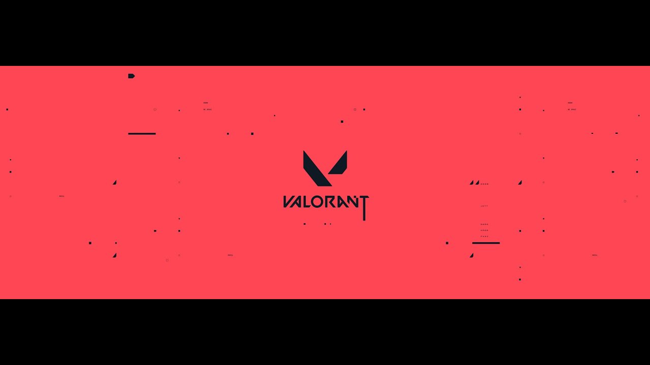 Valorant logo reveal animation 