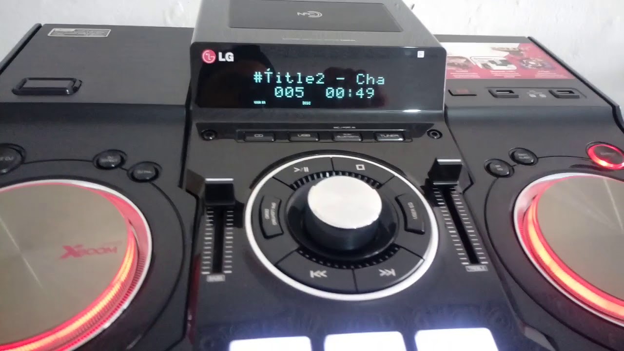 Som LG cm9740 tocando