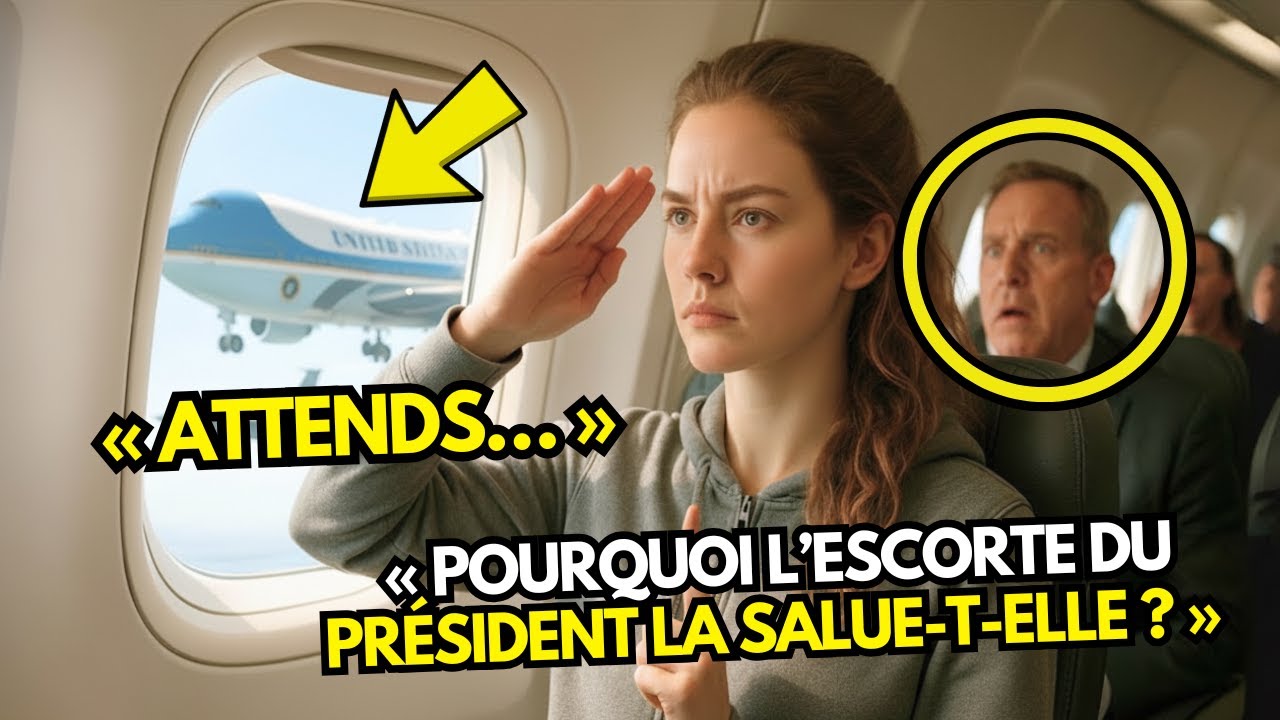 Elle a été humiliée en22C—Jusqu’à ce que son indicatif oblige Air Force One à dévier pour l’escorter