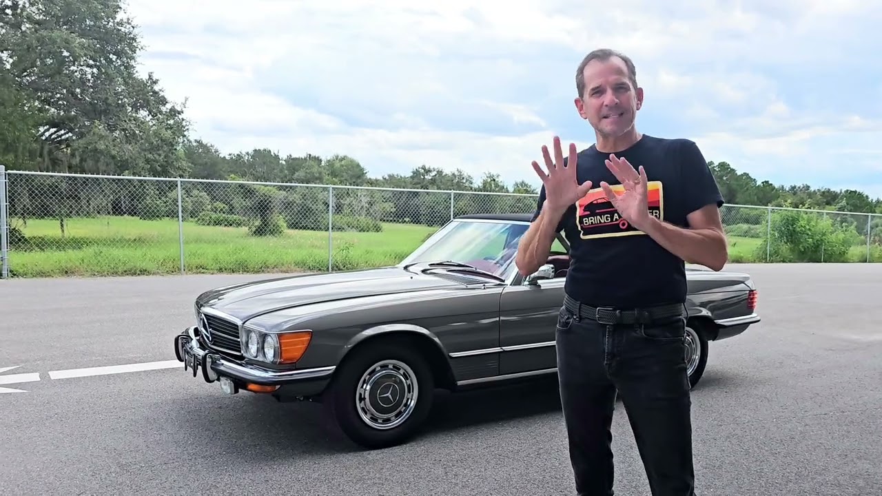 Welcome to our 4k mile 1973 Mercedes 450SL!