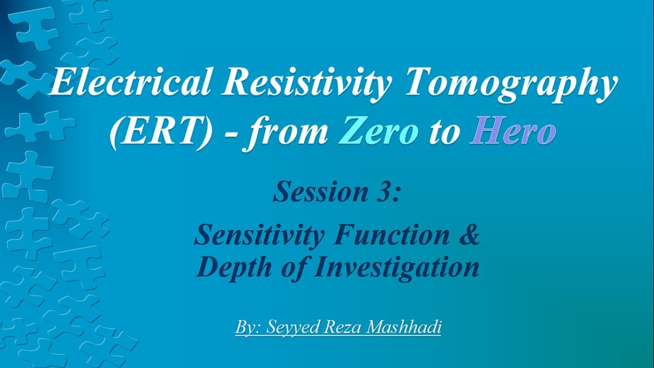 ERT - Session 3: Sensitivity Function & Depth of Investigation