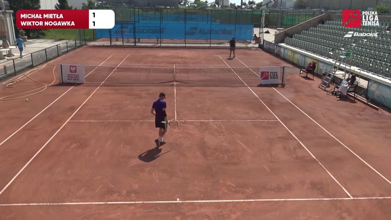 Finały Wiosennych Mistrzostw PLT 2025: Michał Mietła vs. Wiktor Nogawka