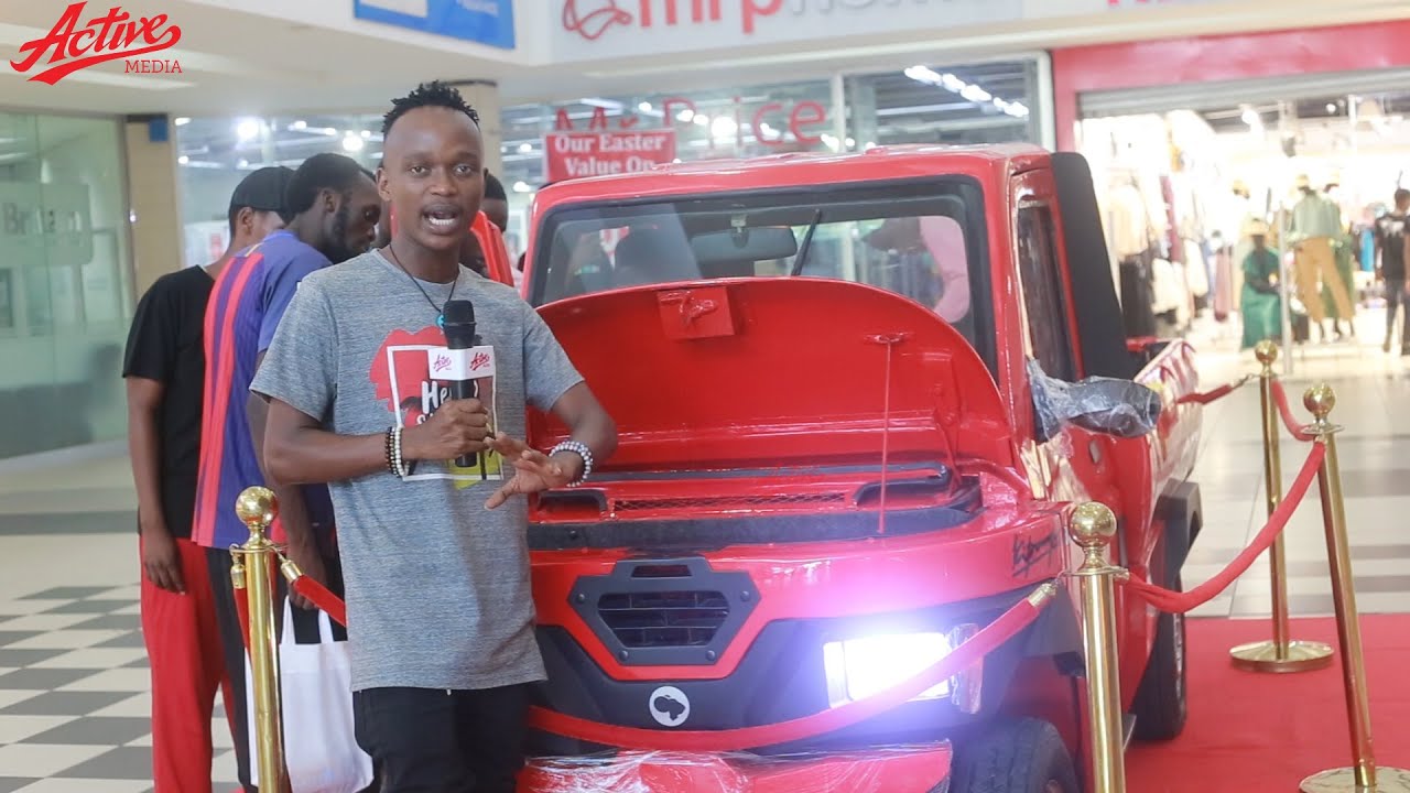 EXCLUSIVE: Gari ya MASOUD KIPANYA inayotumia UMEME inachajiwa kwa Saa 6 Kutembea umbali wa KM 60
