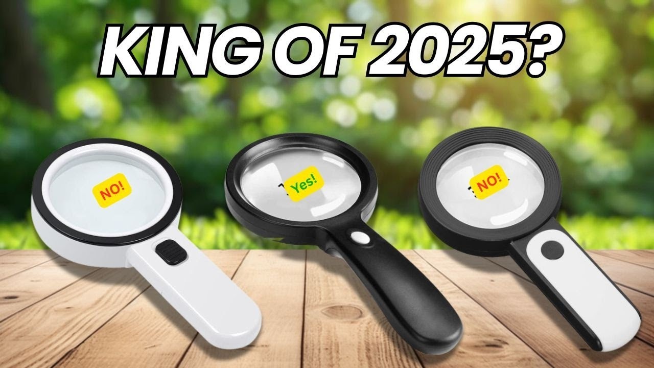 5 Best Magnifying Glasses With Light in 2025