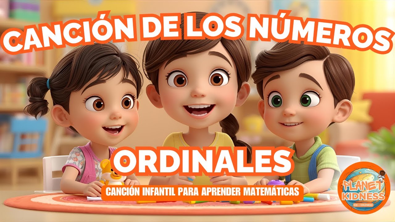 Canción de los Números Ordinales 🎶 | Primero, Segundo, Tercero… Aprende Jugando