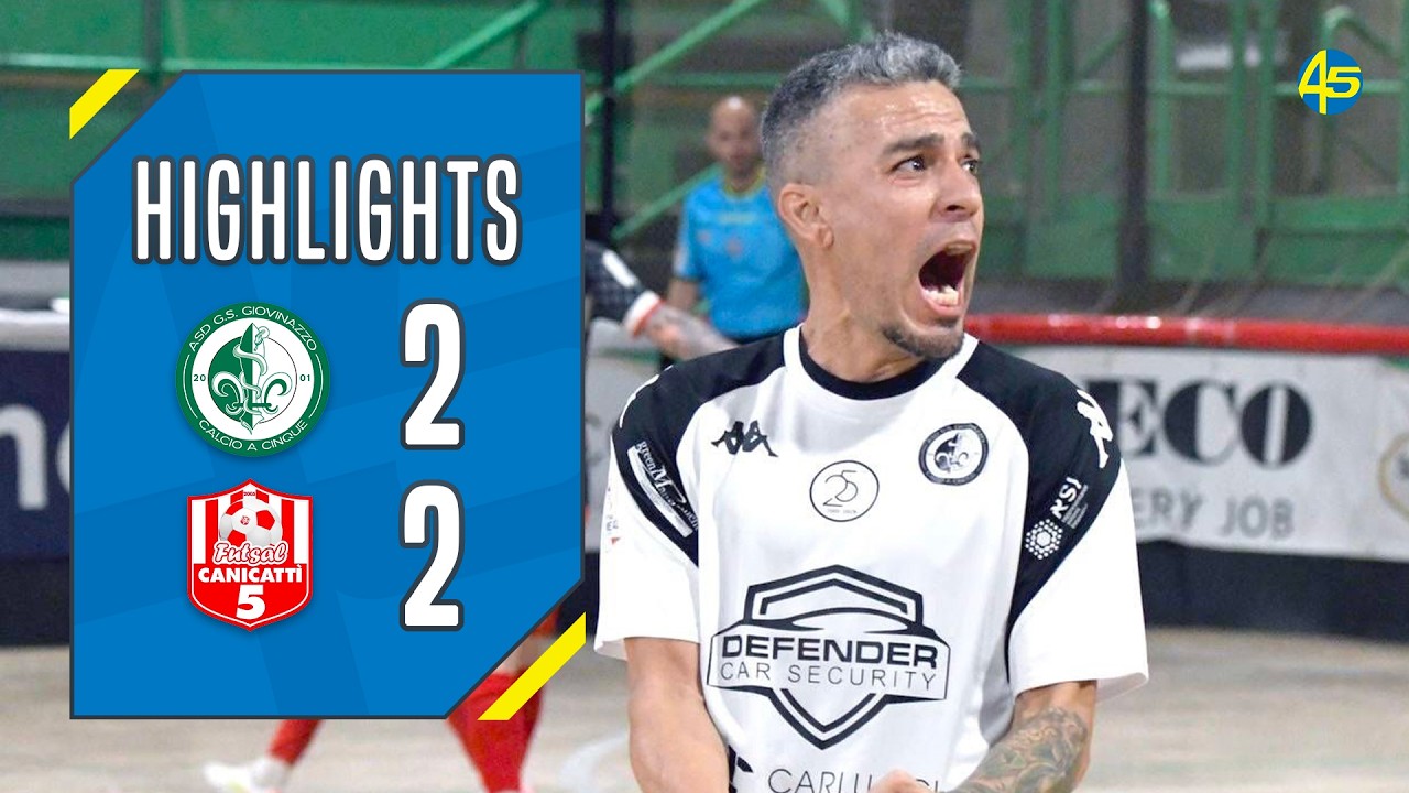 Defender Giovinazzo-Canicattì 2-2 | HIGHLIGHTS | Serie A2 Elite 2025-26