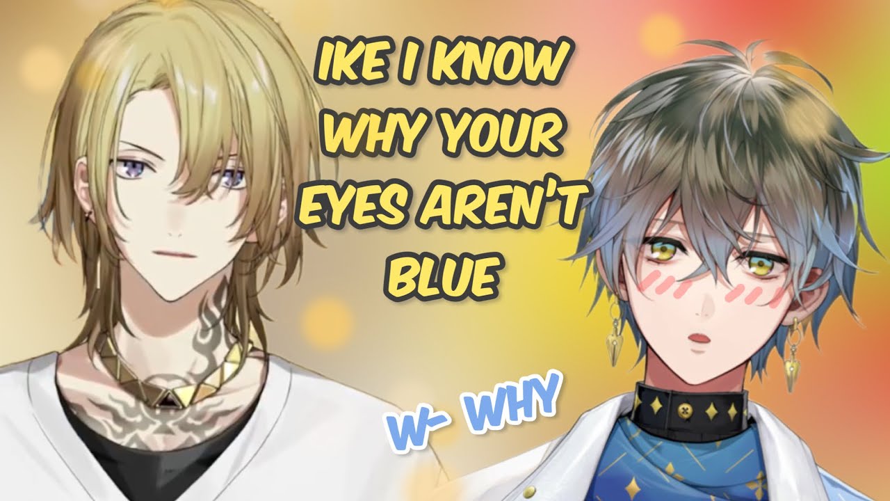 Luca’s rizz : Why Ike’s eyes aren’t blue
