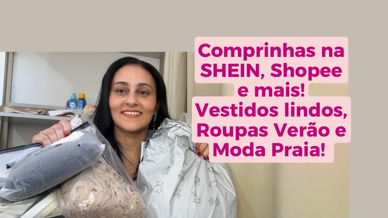 Comprinhas na Shein e na Shopee! Vestidos lindos e moda verão! ☀️🏝️