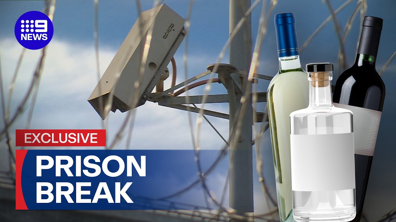 Inmate makes grand escape from pre-release facility | 9 News Australia