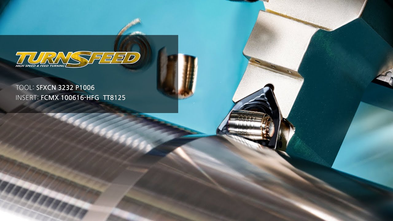 Higher Feed Reduced Cycle-time for Bi-Directional Turning: TURN-SFEED