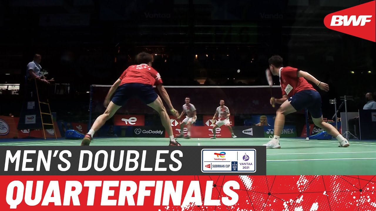 TotalEnergies BWF Sudirman Cup 2021 | He/Zhou (CHN) vs Rasmussen/Søgaard (DEN) | QF