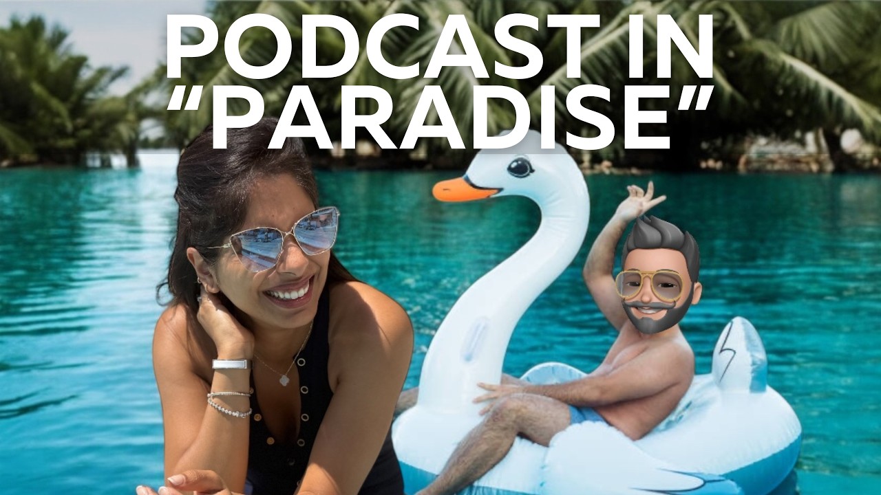 Podcast in Paradise | Mustaches, Jet Skis and NOT Hitting Anyone with my Car