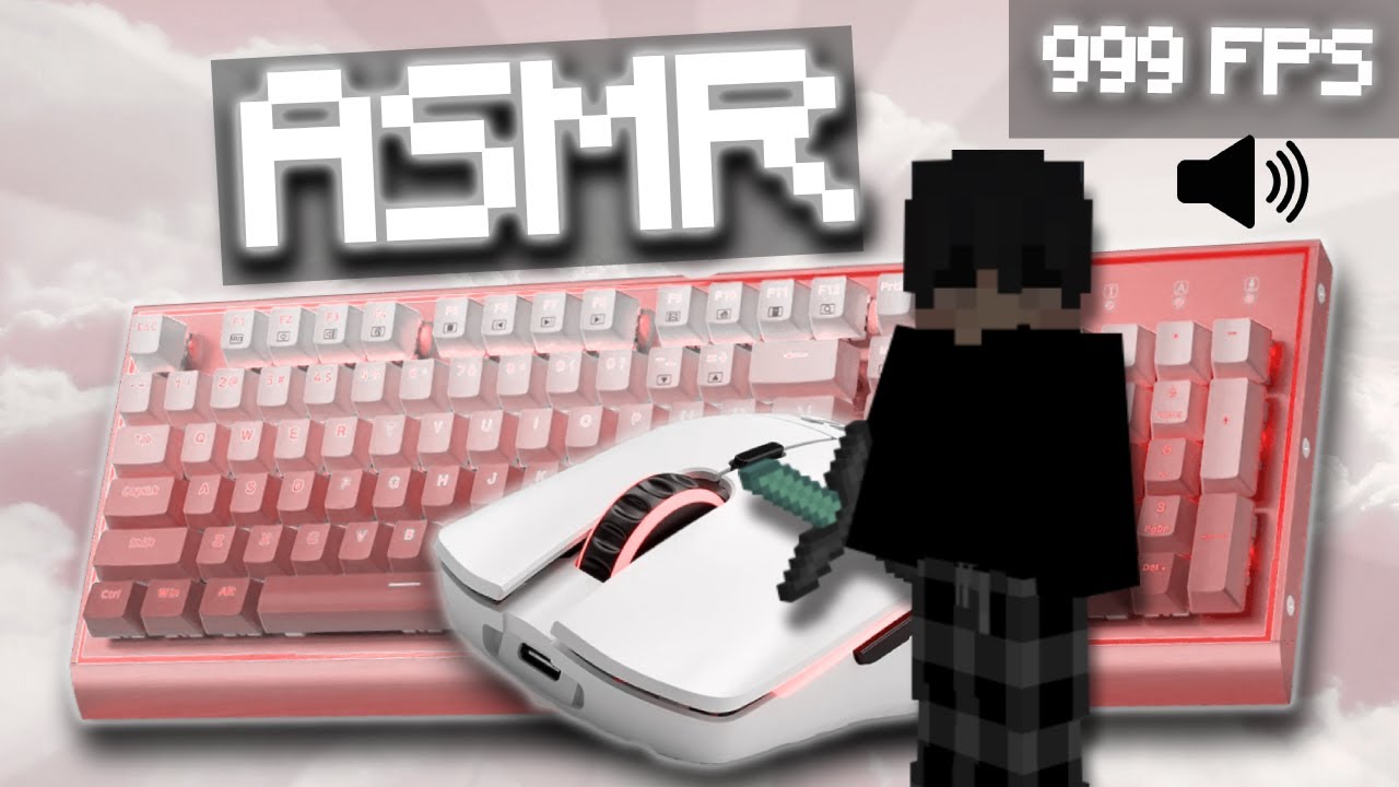 Sweaty Bedwars Keyboard + Mouse Sounds 9 | Hive Bedwars ASMR