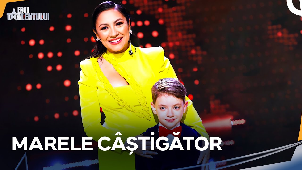 Câștigătorul Marelui Premiu a fost aplaudat în lacrimi | Romanii au Talent