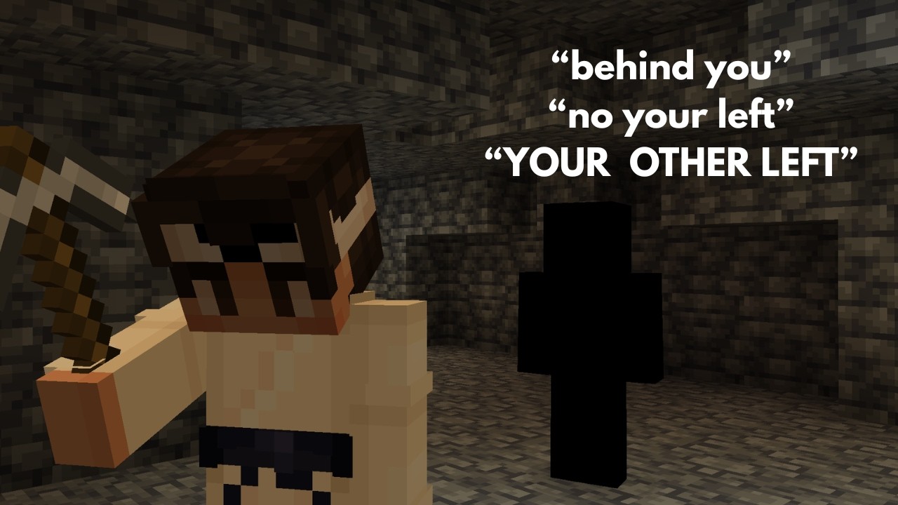 Minecraft ARG but the protagonist keeps ragebaiting the entity