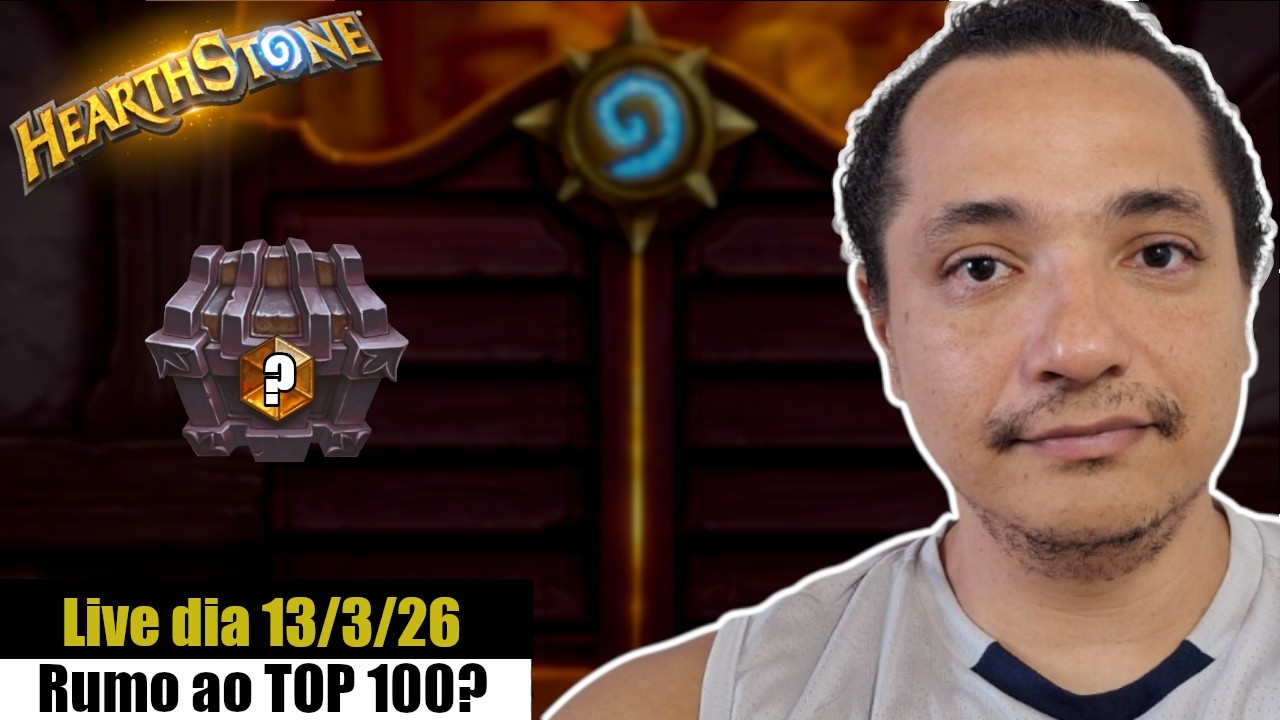 Hearthstone: Rumo ao top 100?  ! Live do dia 12/03/2026 Roxinha: TuhTahPlay