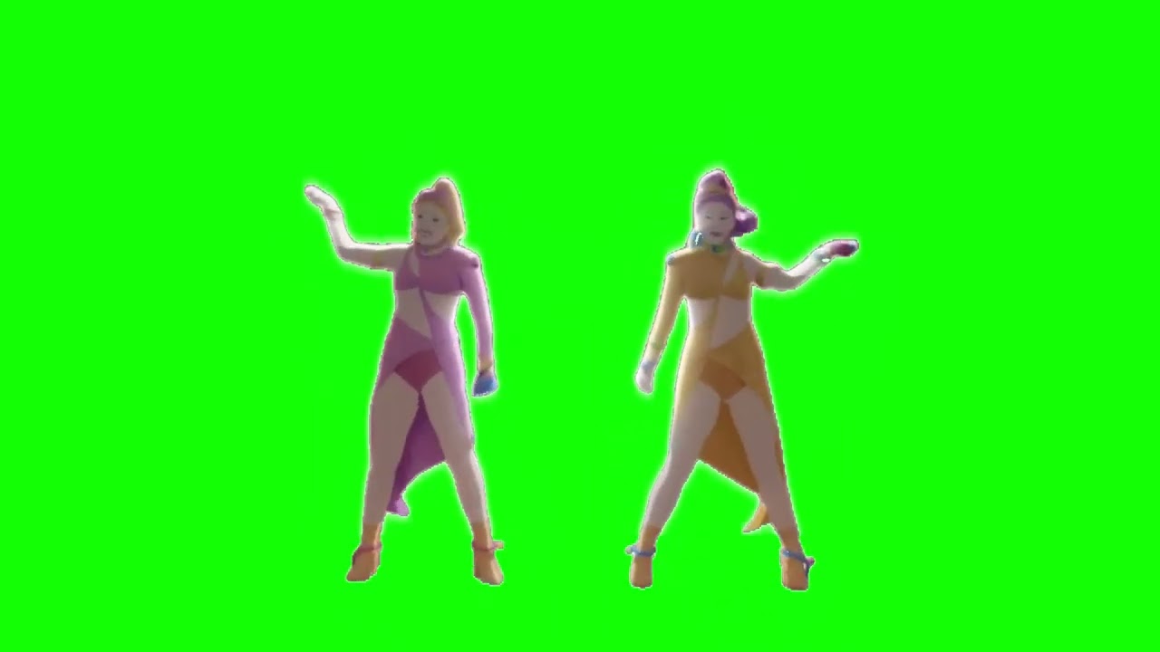 Just Dance 2022 - Kiss Me More (Green Screen Extraction)