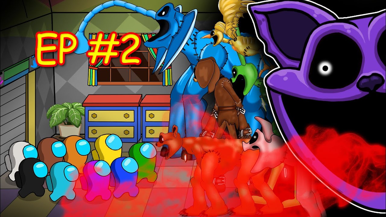 어몽어스 VS SMILING CRITTERS #3 | KDC Toons AMONG US ANIMATION
