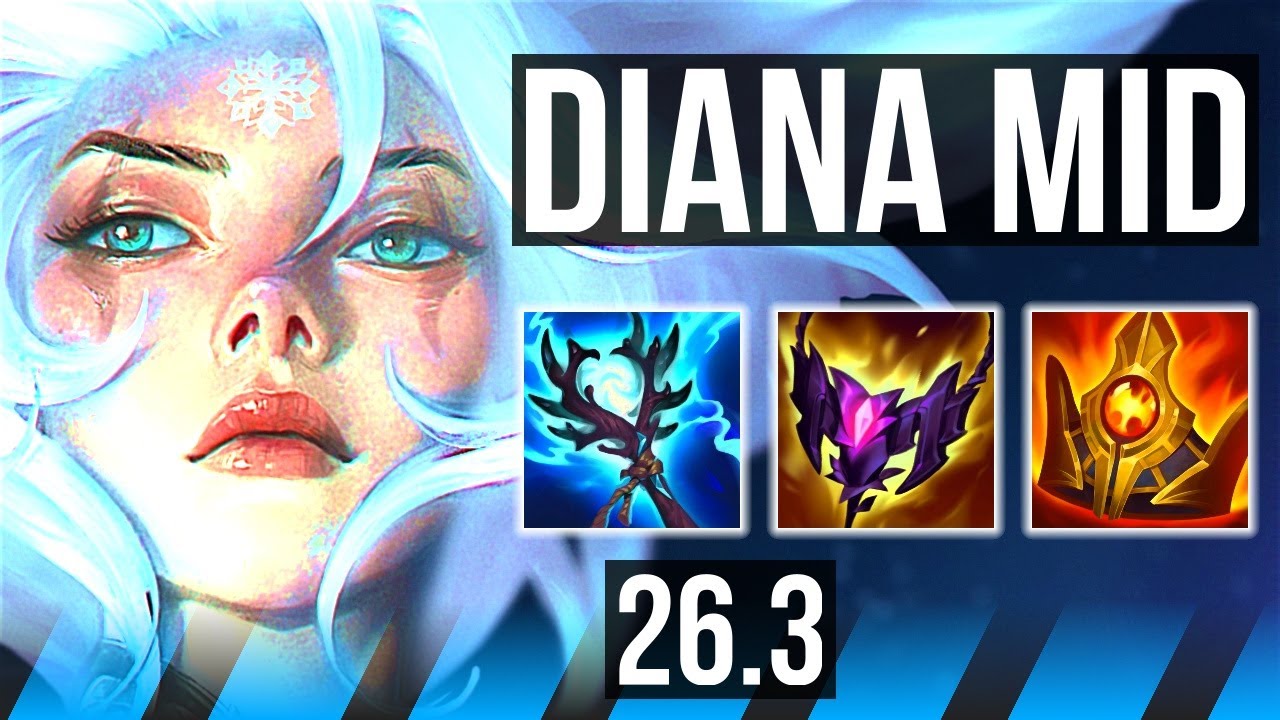 DIANA vs LEBLANC (MID) | KR Master | 26.3