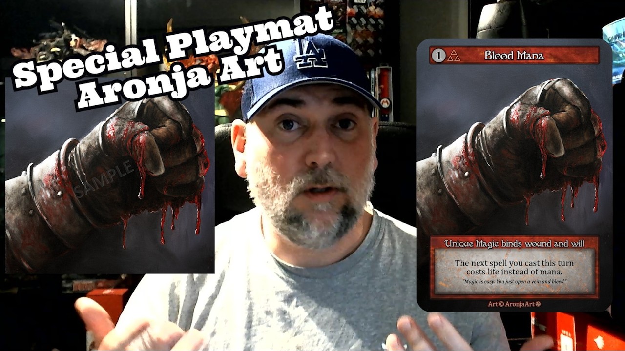 Limited Aronja Art Playmat Coming For Sorcery TCG Ascanrask 3 Tournament - You Choose!