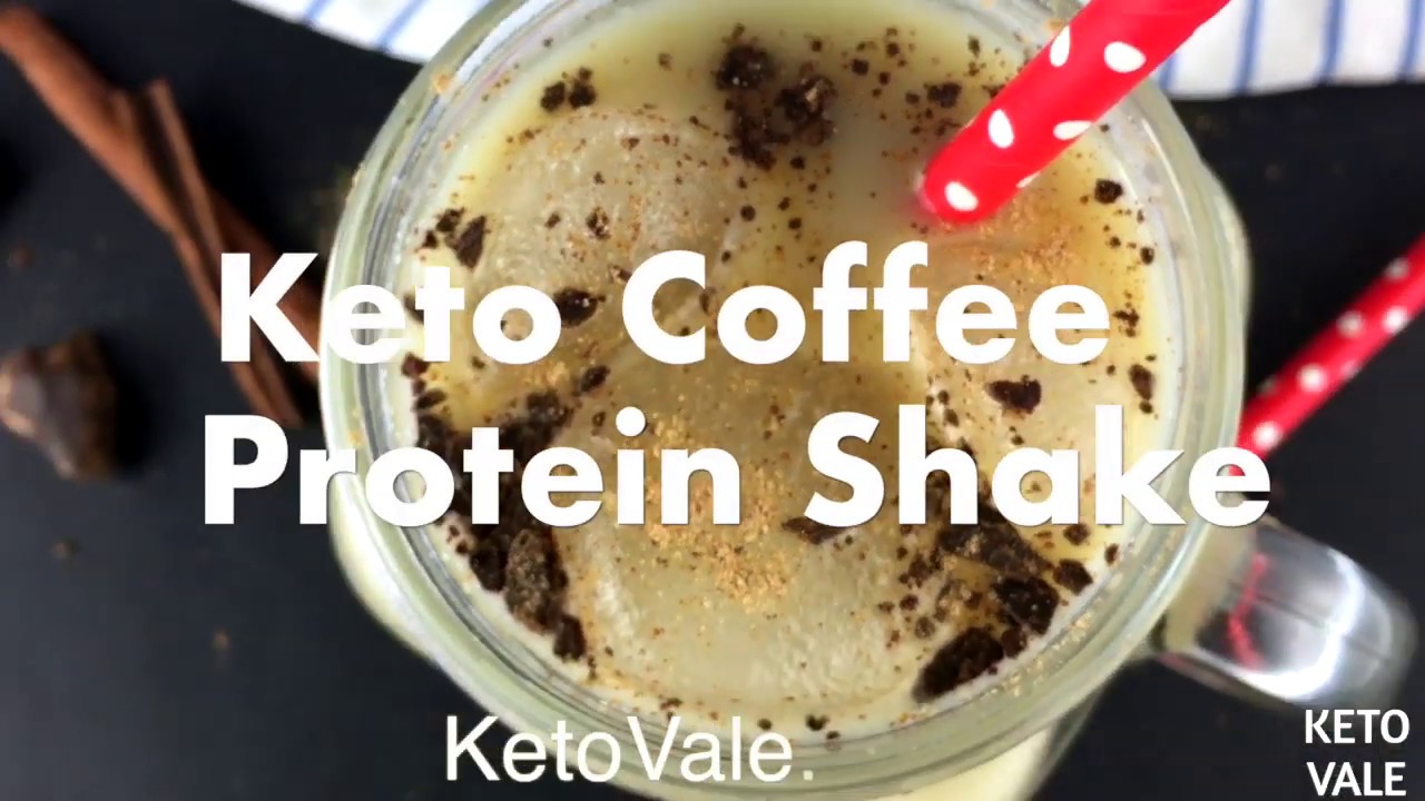 Iced Coffee Protein Shake Low Carb Keto-Friendly Recipe
