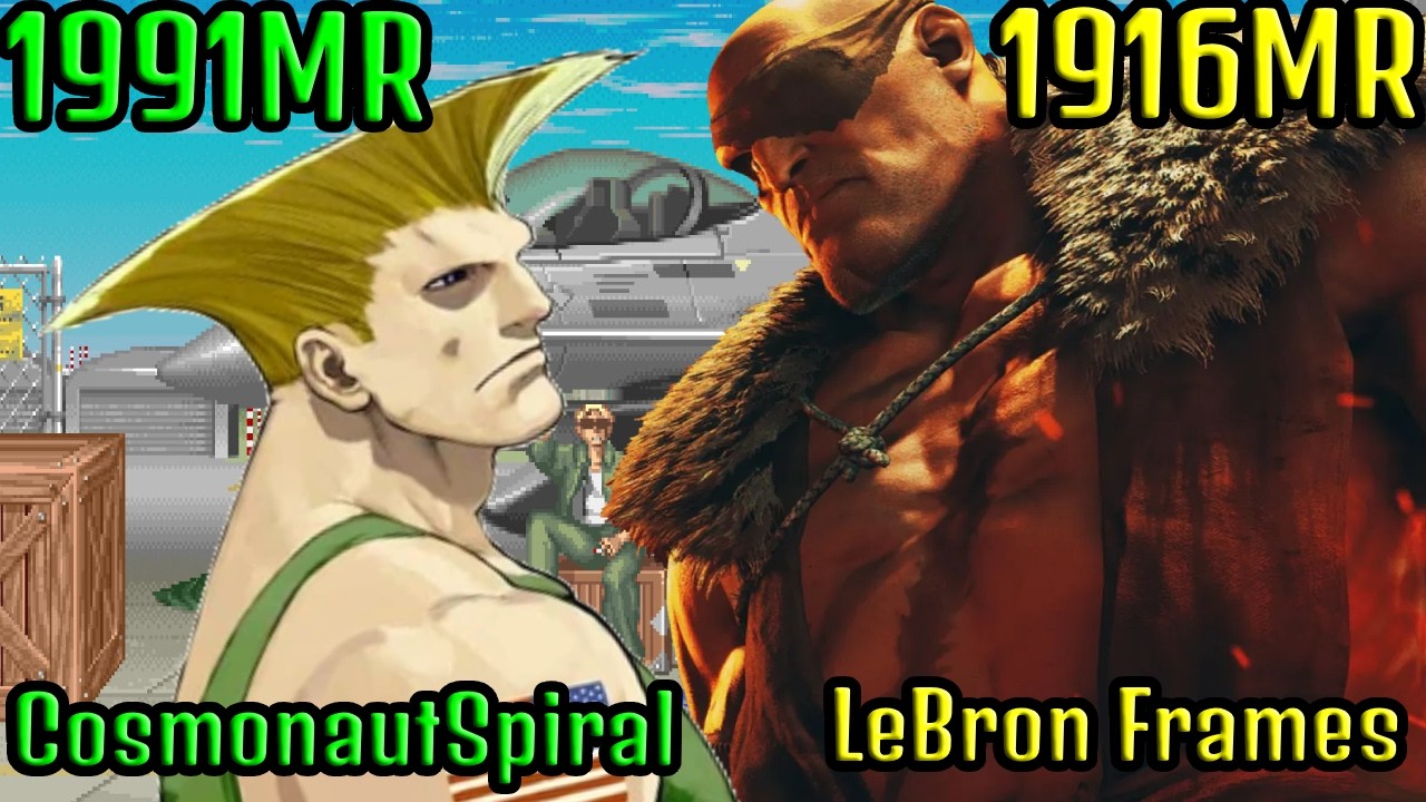 👑 STREET FIGHTER 6 ➥ CosmonautSpiral (GUILE ガイル) VS. LeBron Frames (SAGAT サガット)  MASTER RANKS 👑