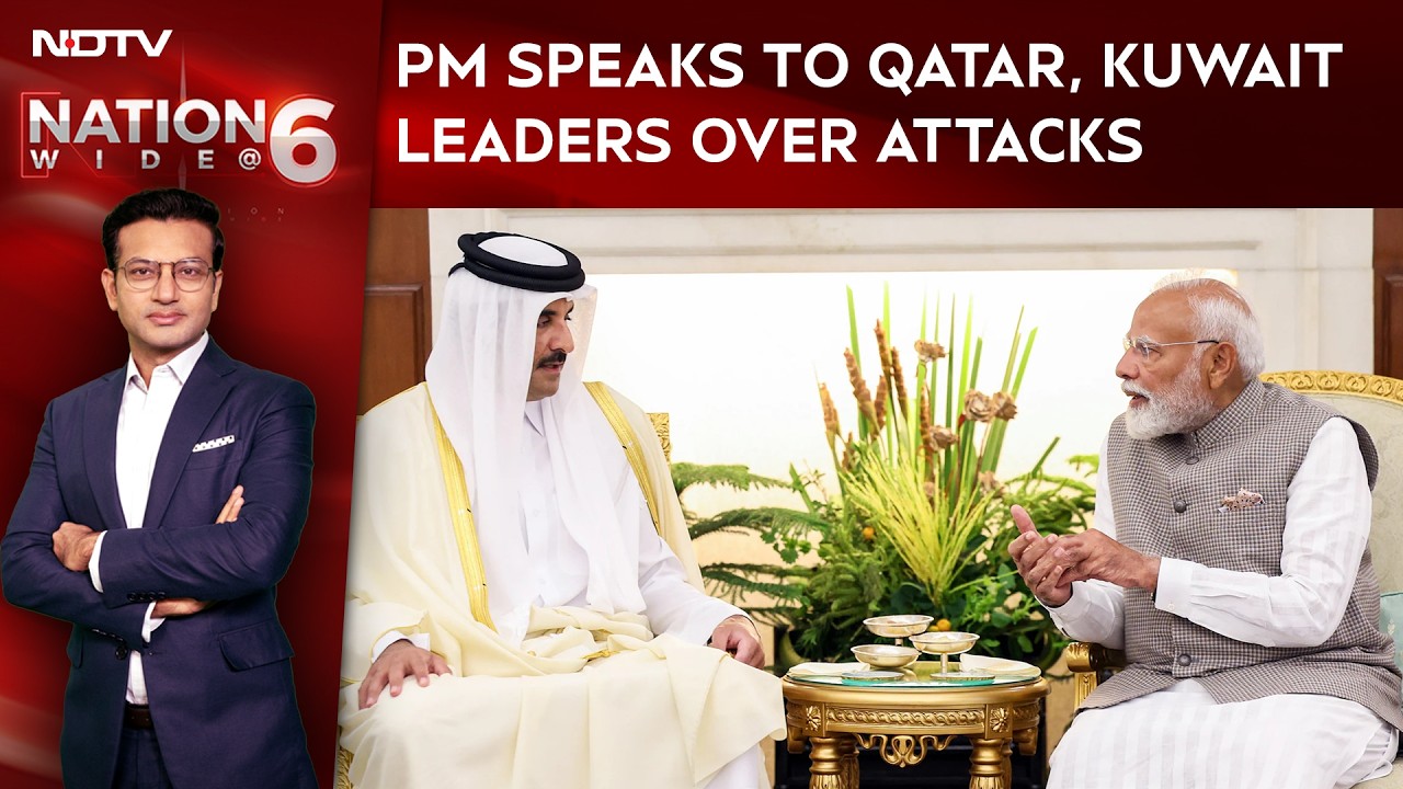 PM Modi Speaks To Qatar, Kuwait Leaders Over Attacks Amid Middle East Tensions