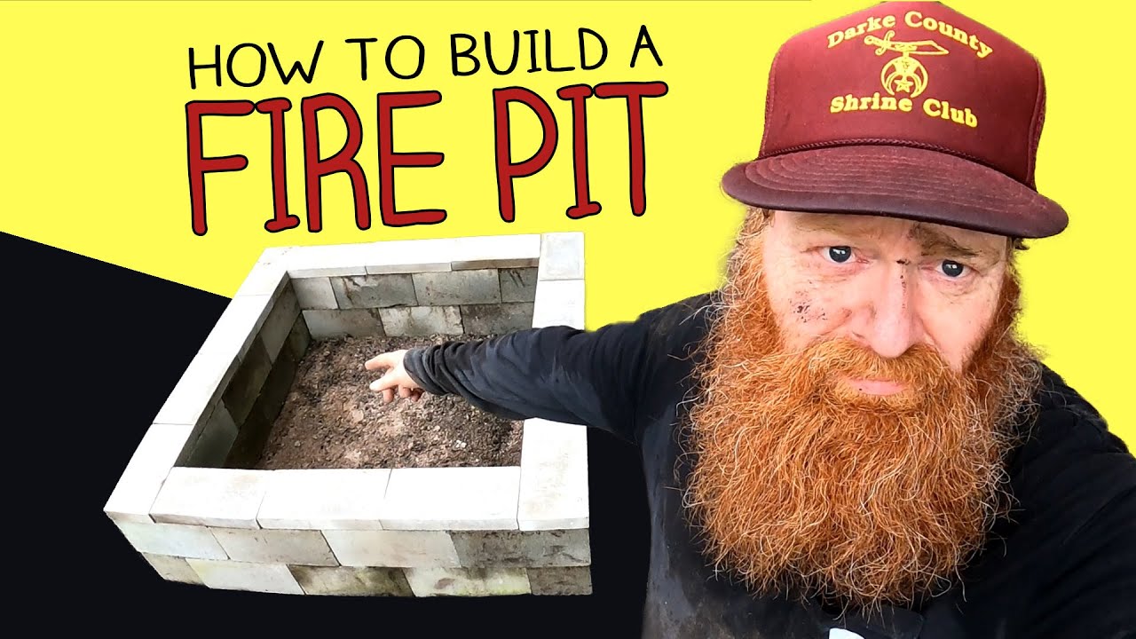 How to Build a DIY Cinder Block Fire Pit for Cheap