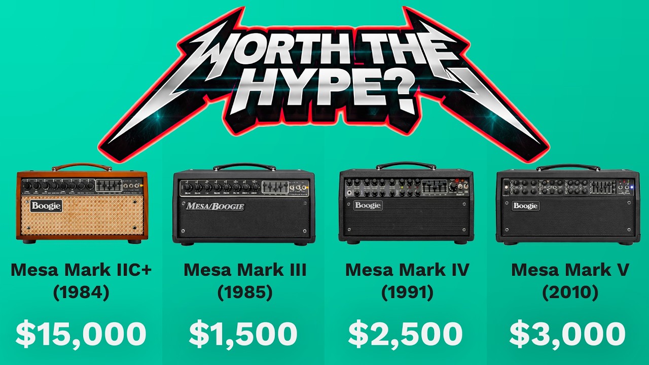 Mesa Mark IIC+ vs III vs IV vs V - Myths Busted!