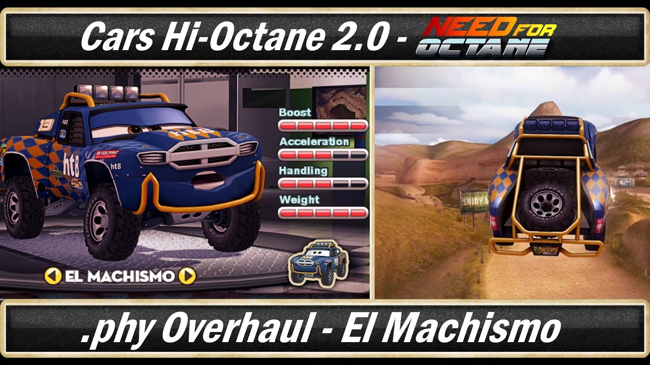 Cars: Hi-Octane 2.0 Playtest - .phy Overhaul (El Machismo), №2 [60 FPS]