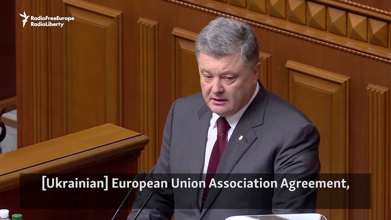 Ukraine's President Warns Of European Appeasement Of Russia