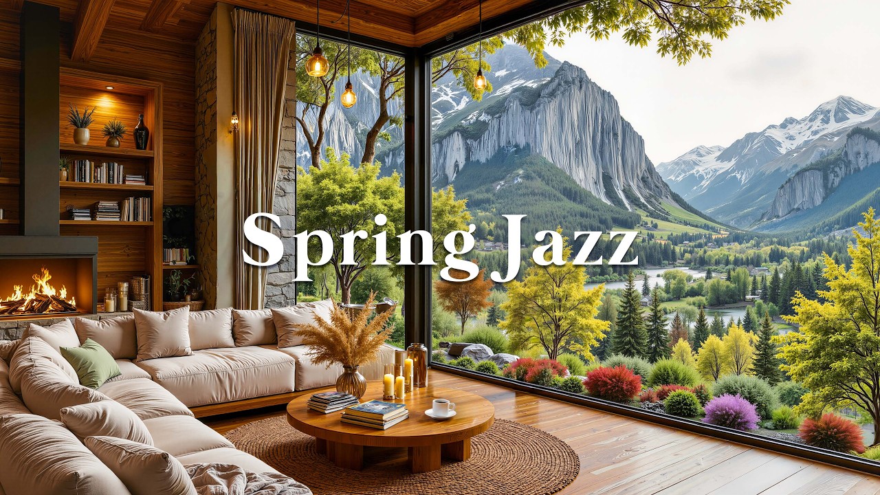 Enjoy a Fresh Morning in Spring Mountain Lounge | Soft Jazz for Tough Times & Inner Peace