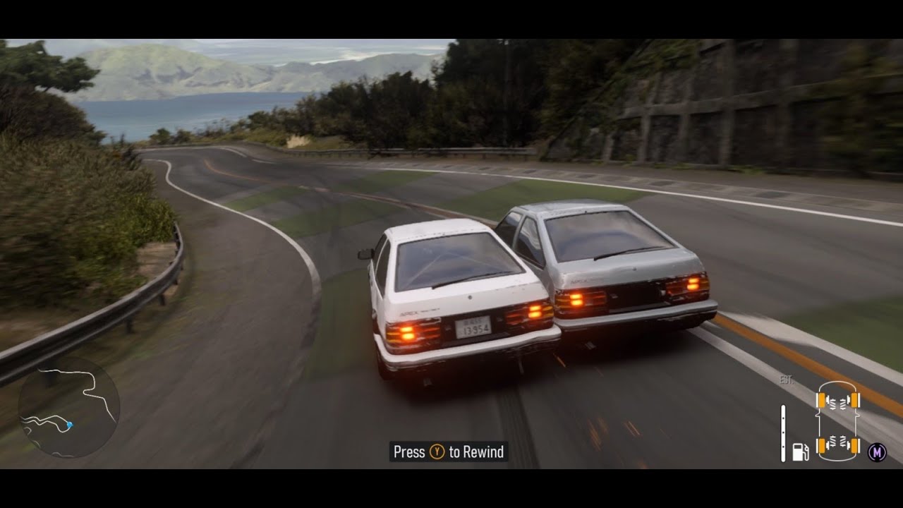 The dirtiest touge you will ever see