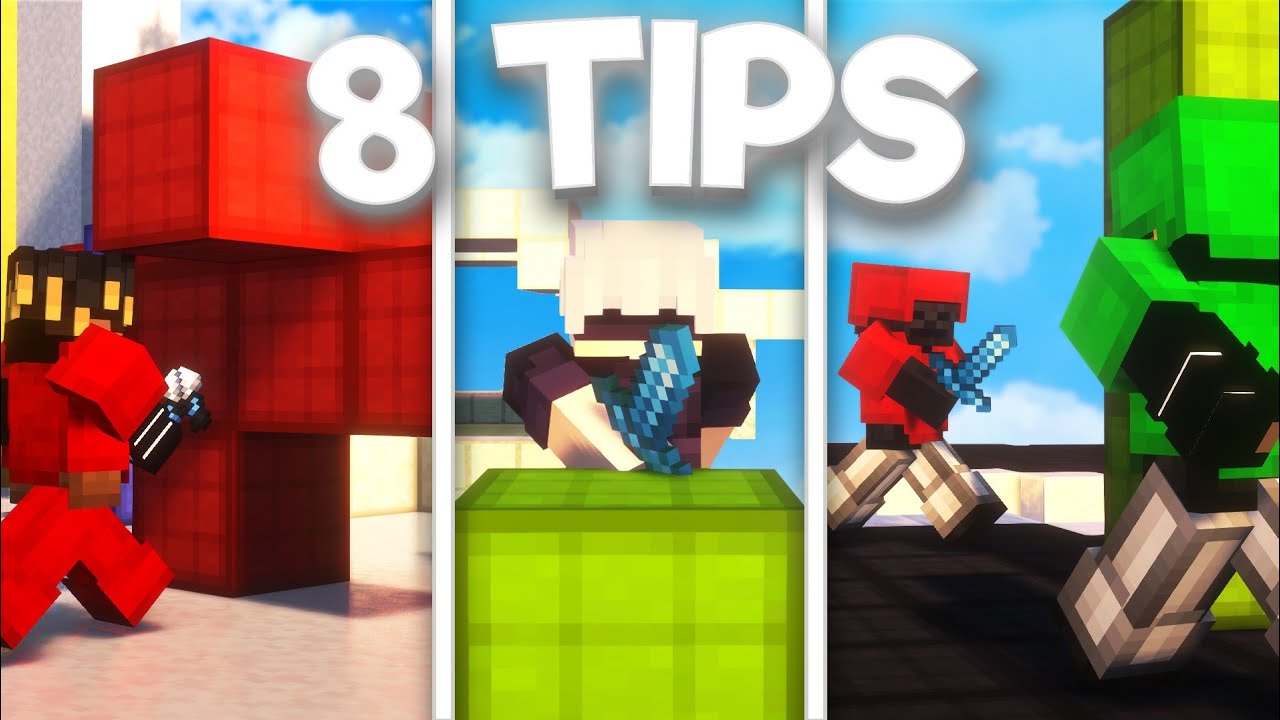 The 8 BEST Block Placement Tips For Minecraft!!
