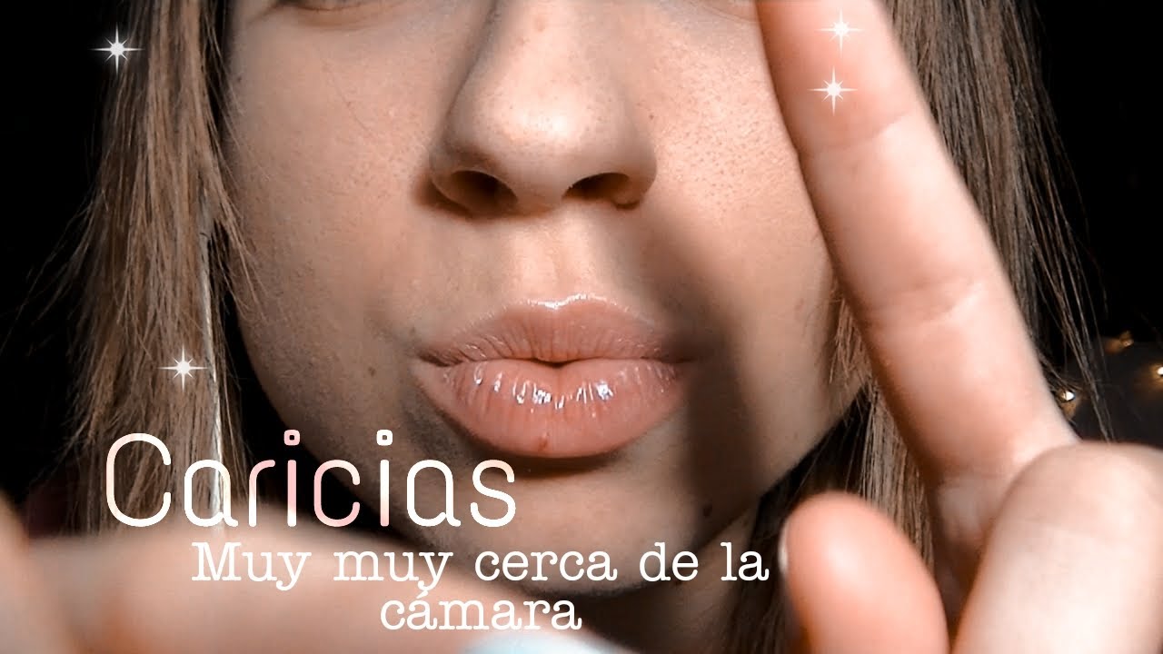 ASMR - Extremadamente CERCA DE LA CAMARA - Te toco la CARITA - Pau ASMR