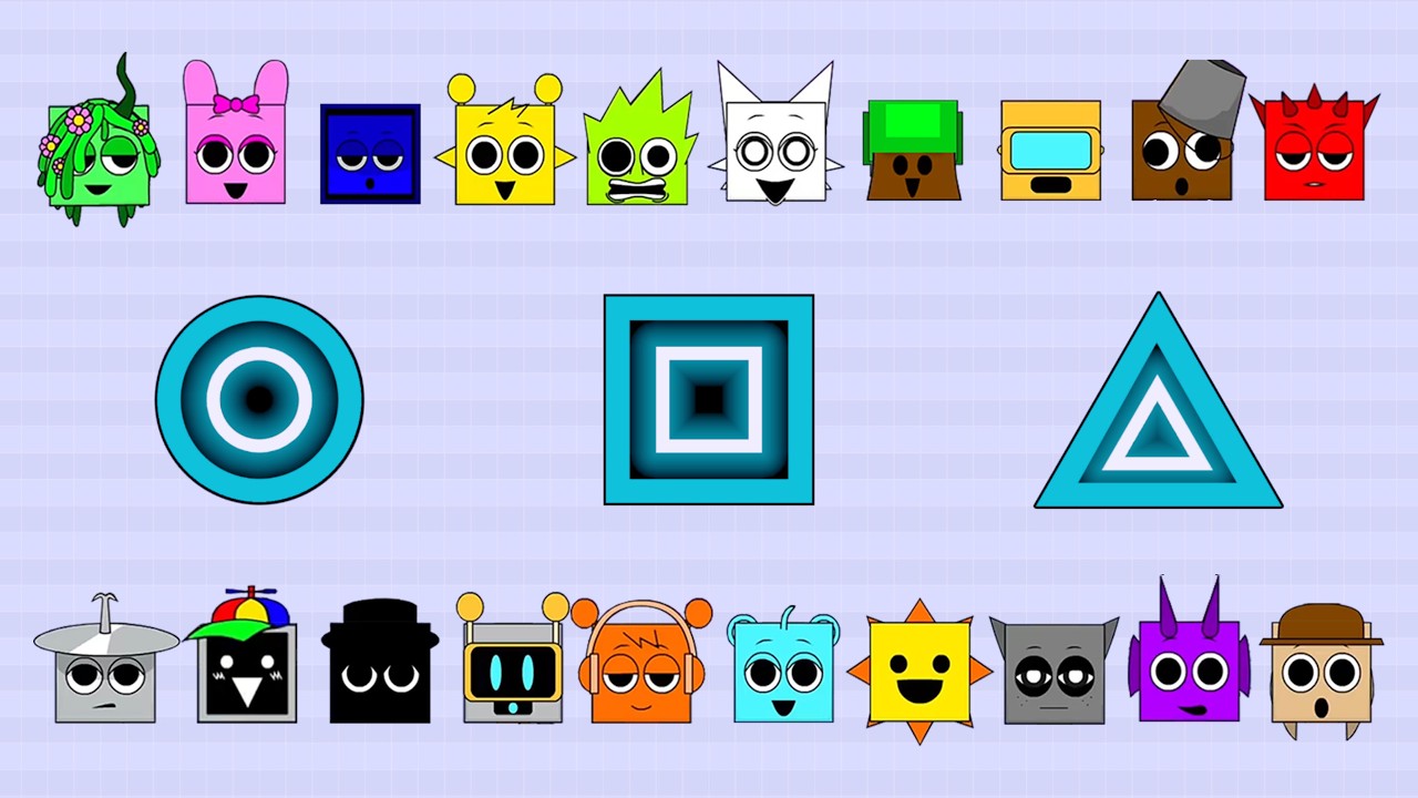 20 Sprunkis enter a deadly Music Machine, perfectly